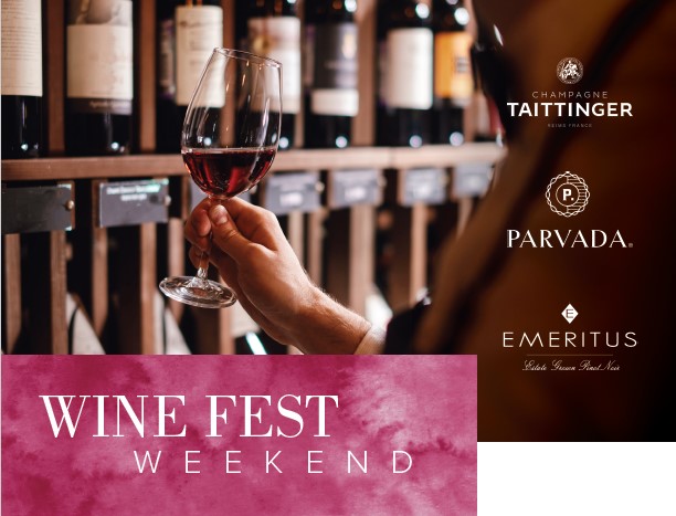 Wine Fest Weekend Event Promo