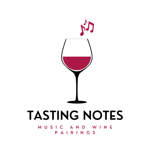 Tasting Notes Music and Wine Pairings event promo
